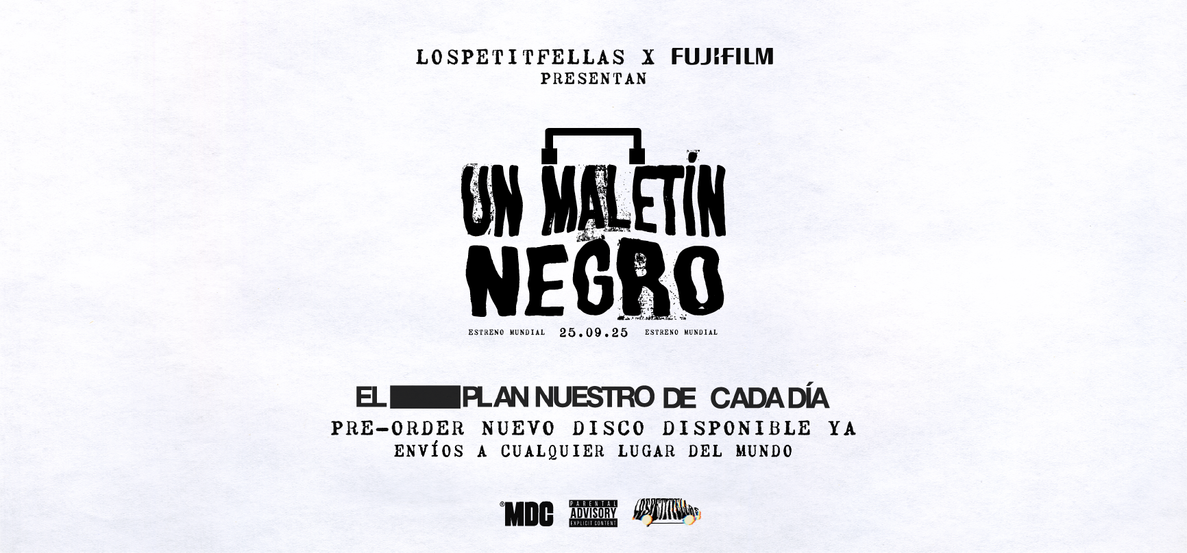 Un maletín negro